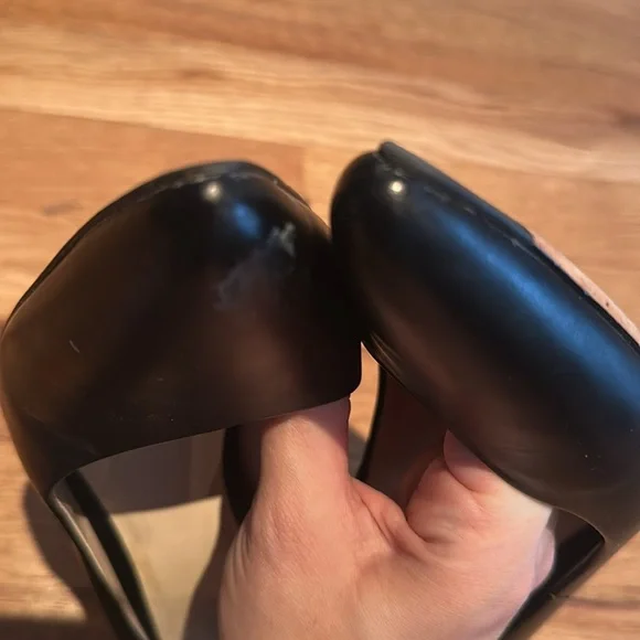 Cole Haan Grand OS Black Leather Heels Size 9 - Picture 5 of 5